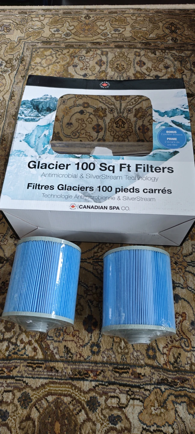 Canadian Spa Co. Glacier 100 Sq Ft Filters - New in Box - photo 3