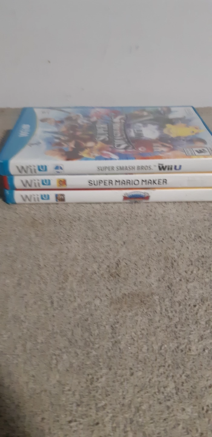 Wii U Games: Super Mario Maker, Super Smash Bros, Skylanders