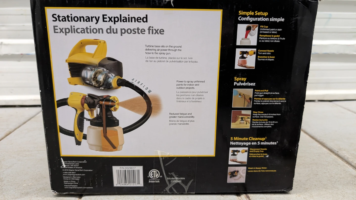 Wagner PaintREADY Station Indoor/Outdoor Paint Sprayer - photo 3