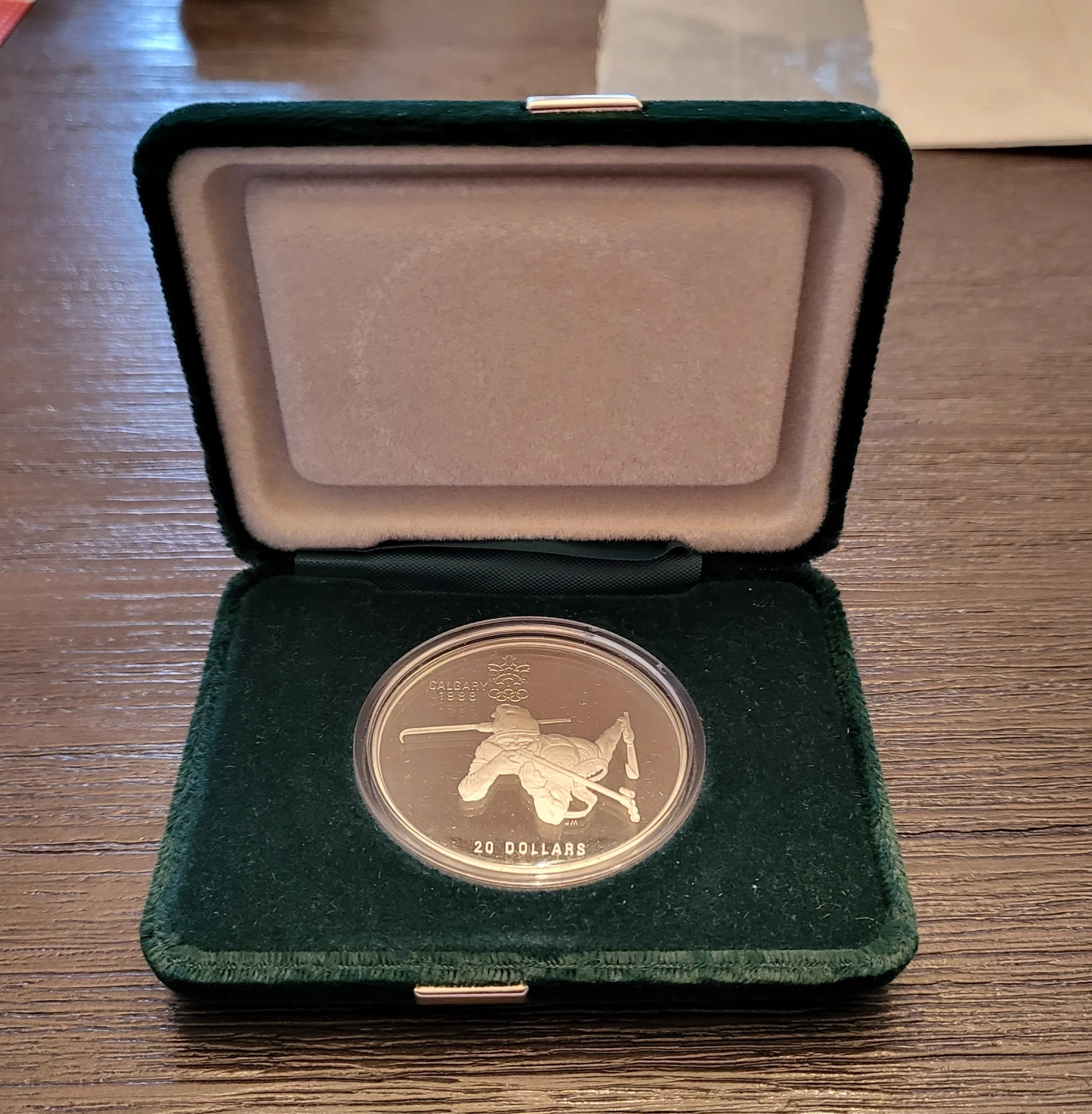 Calgary 1988 Olympics $20 Commemorative Coin