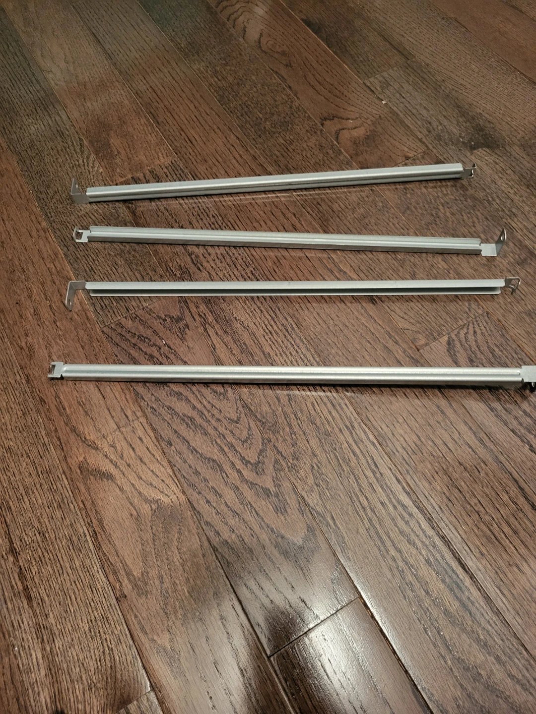 Closet Shelf Support Bars
