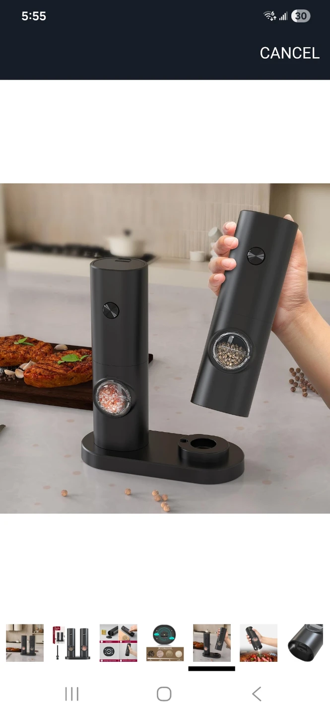 New Electrical Salt and Pepper grinder 🧡 - photo 3