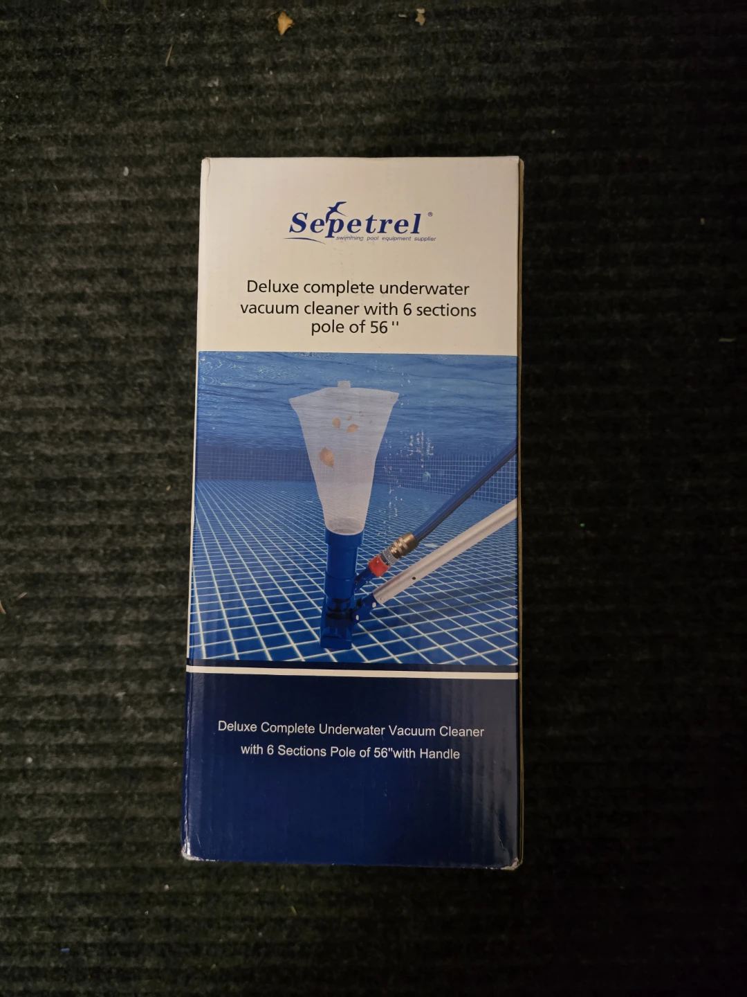 Sepetrel Deluxe Underwater Vacuum Cleaner