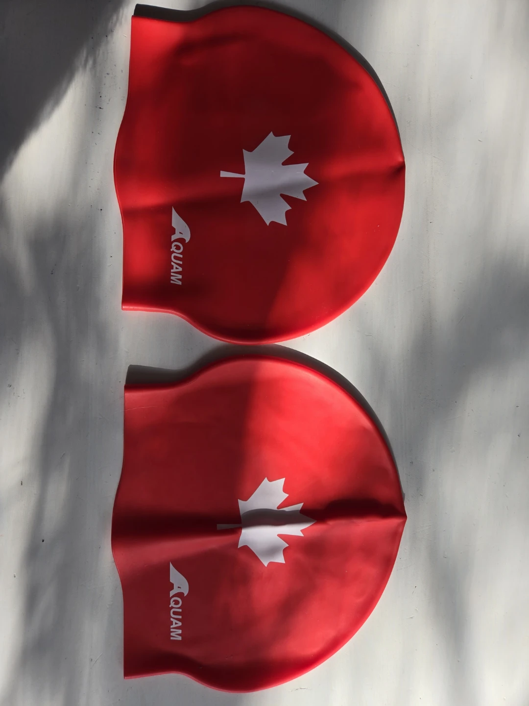 Decathlon Silicone Swim Cap - Maple Leaf - photo 4