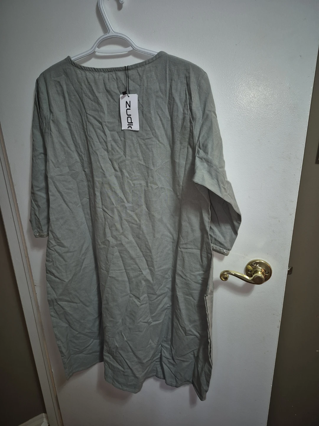 Nudic Grey Tunic Dress - Size XXL - photo 3
