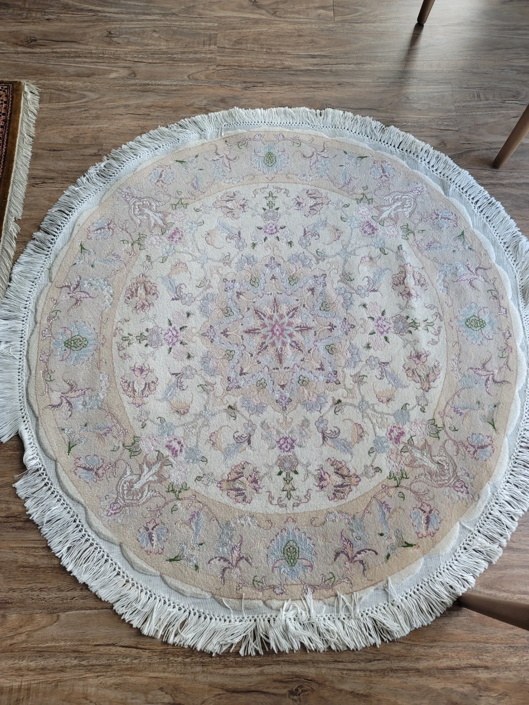 Iranian Handmade Silk Rug - photo 4