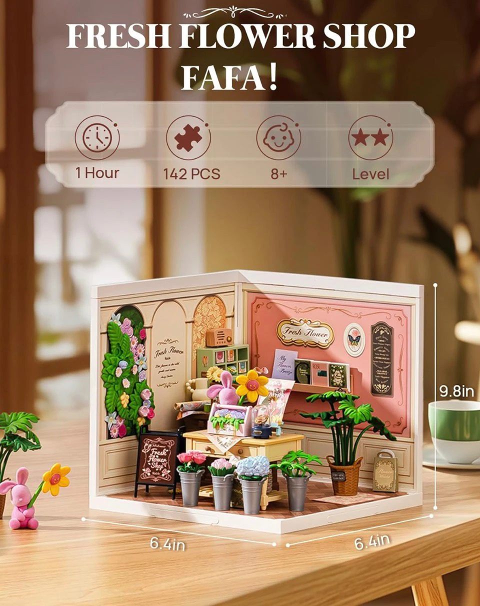 🥕DIY Miniature Flower Shop Kit - photo 5