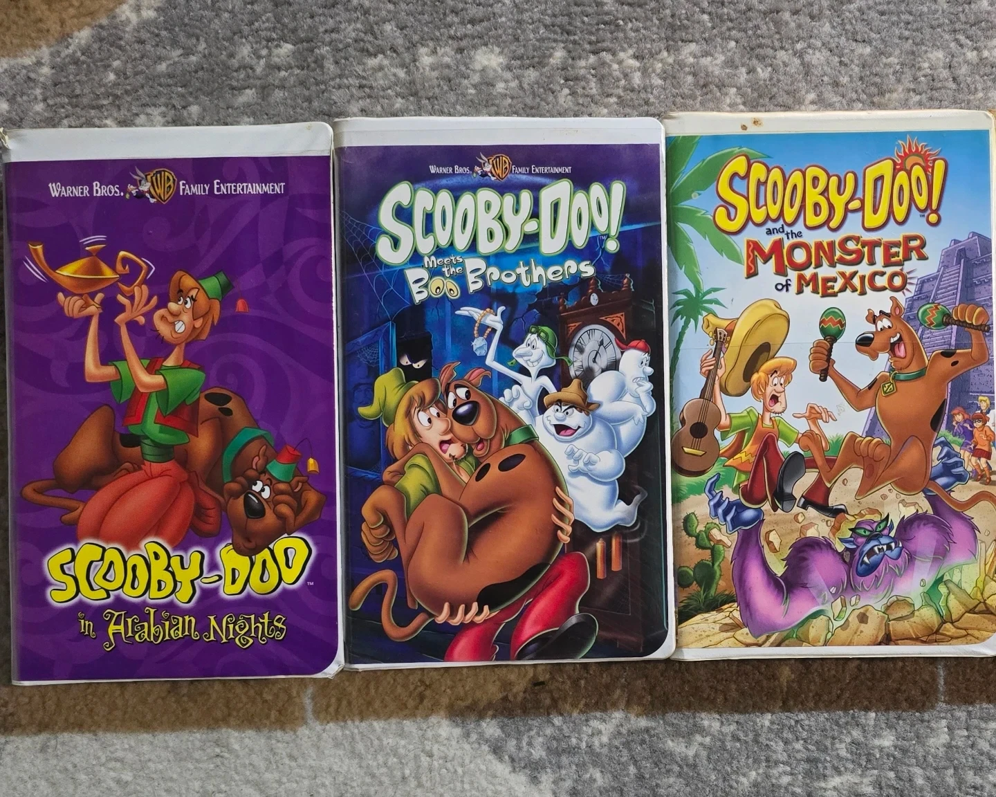 Scooby-Doo VHS Tapes