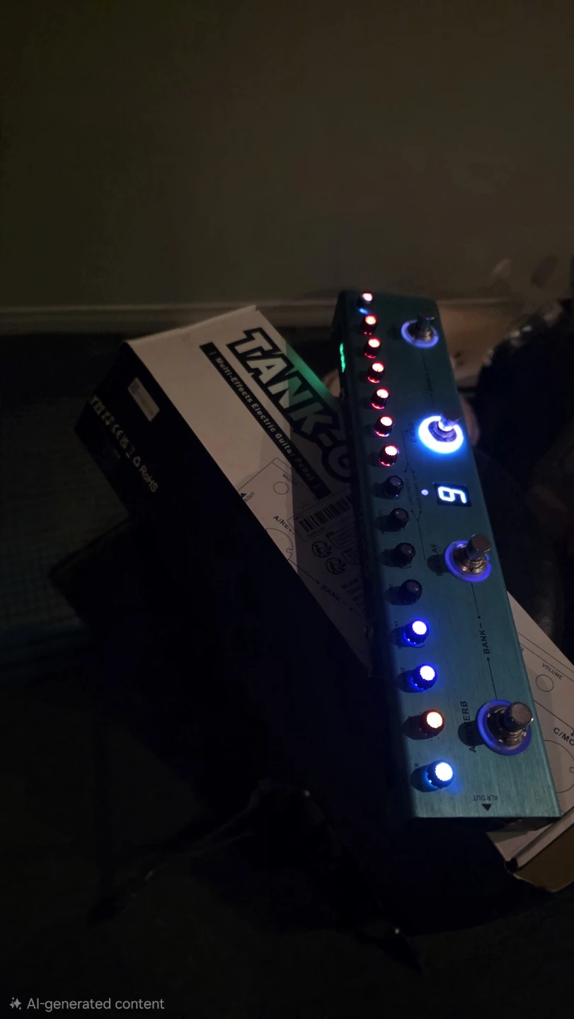 M-VAVE Tank-G Multi-Effects Electric Guitar Pedal - photo 3