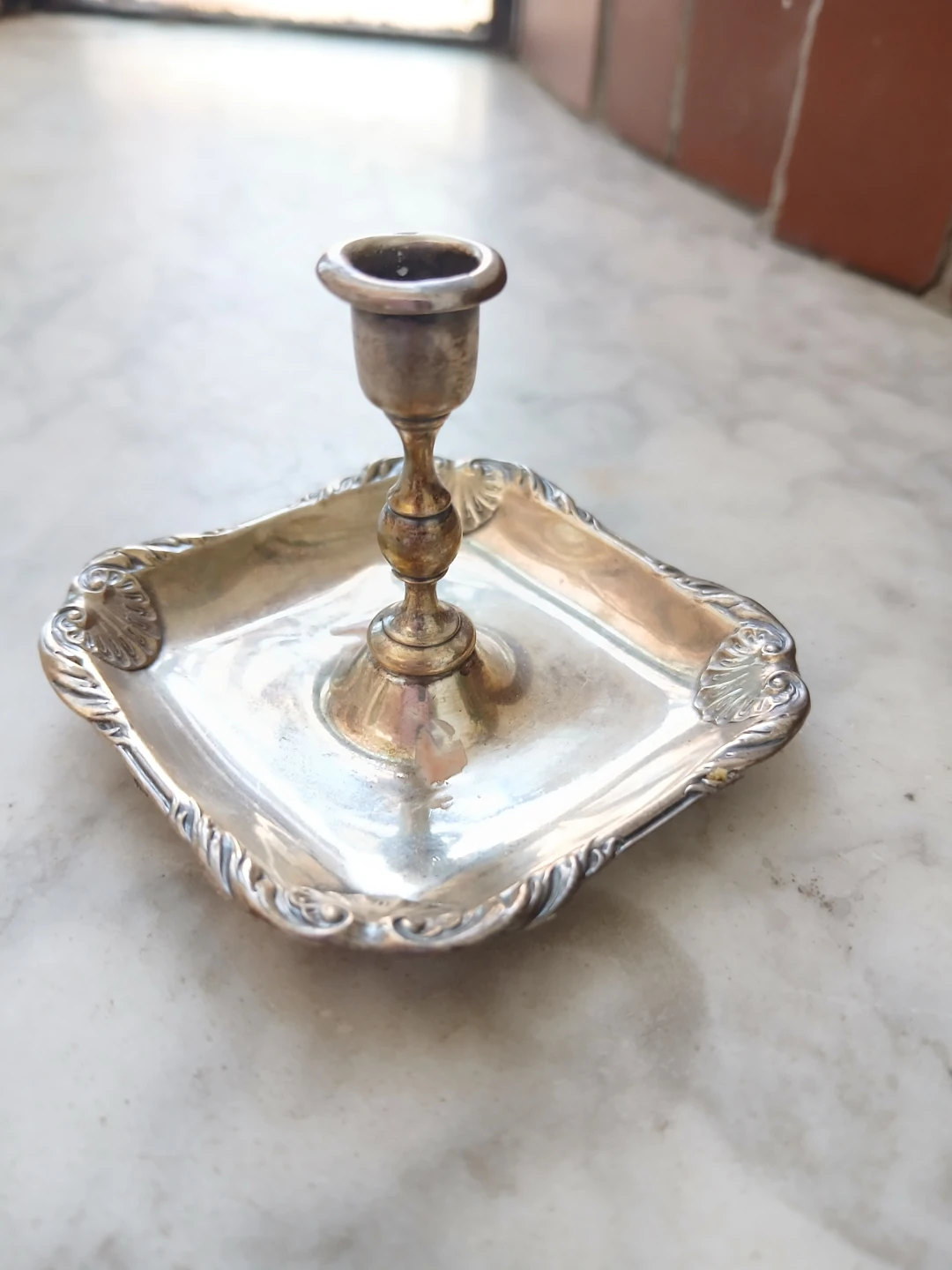 🥕 Petite candle holder sterling