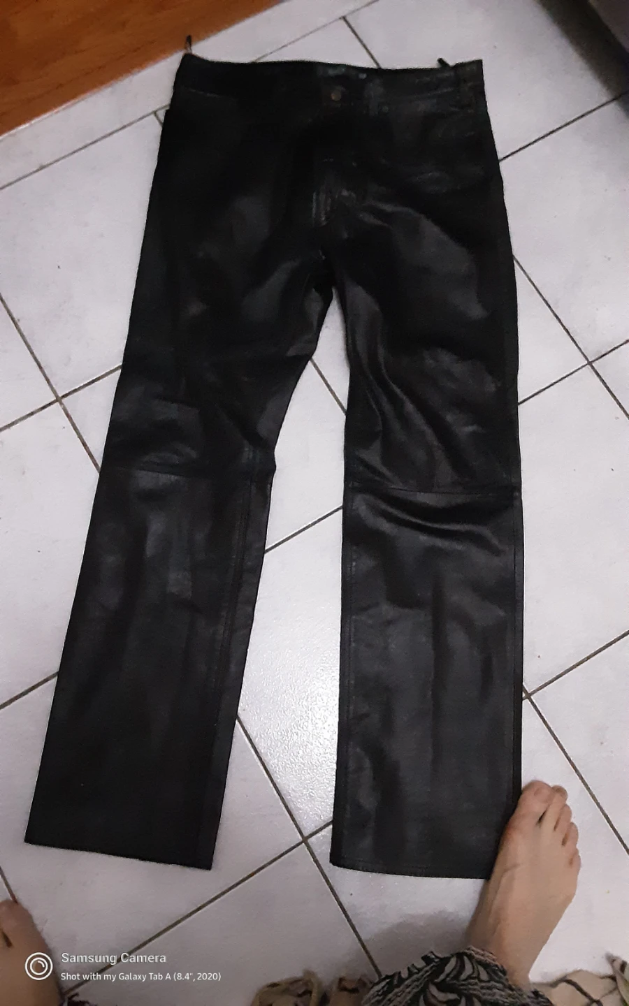 GAP Boot Fit Leather Pants W36 L34 - photo 4