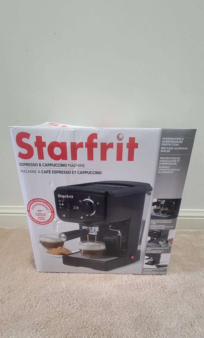 Starfrit Espresso & Cappuccino Machine
