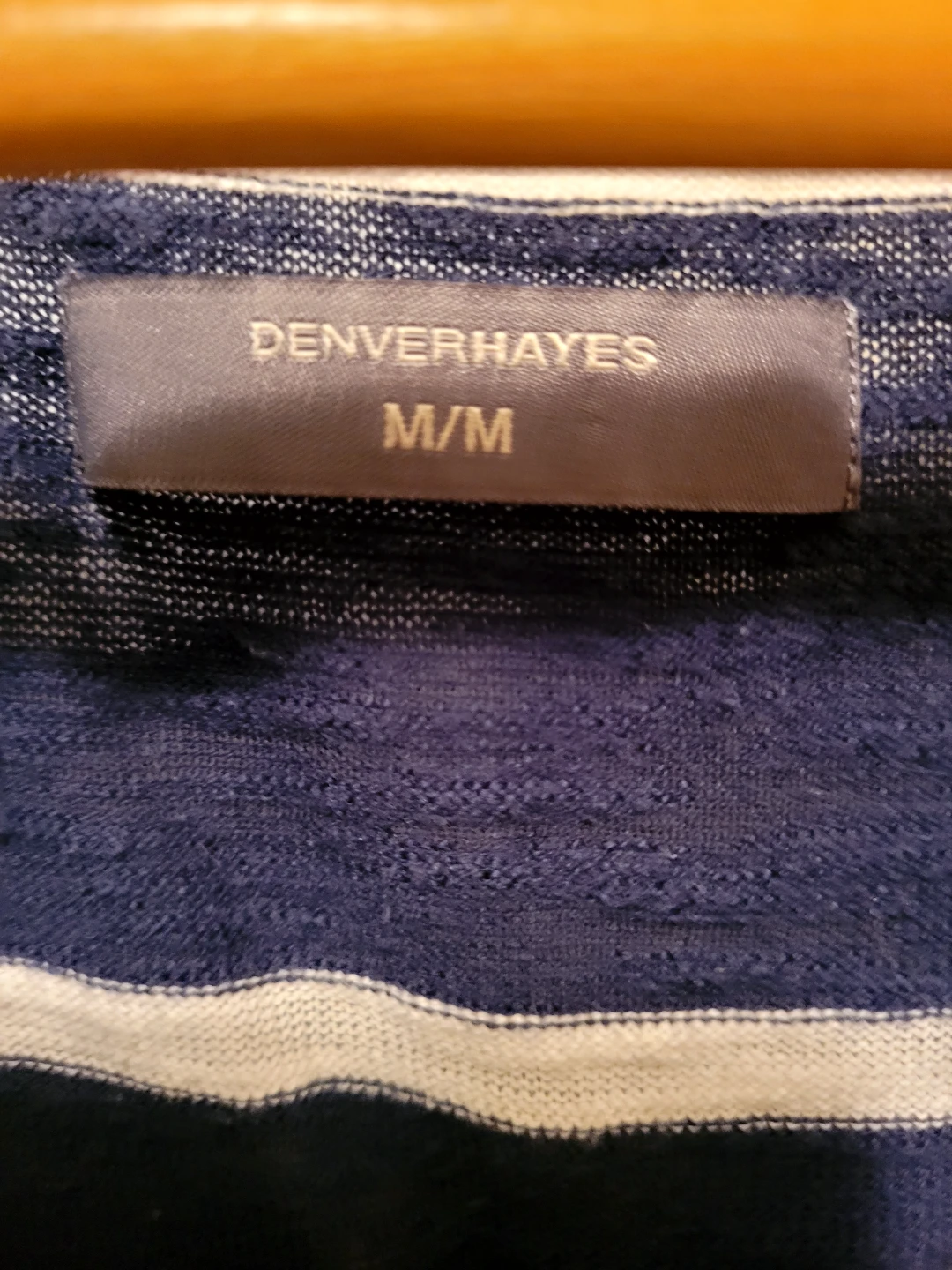 Denver Hayes Striped Top - Size M🧡 freecylle ♻️ - photo 2