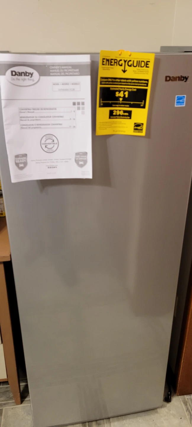 Danby Upright Freezer/Fridge  - Silver - photo 4