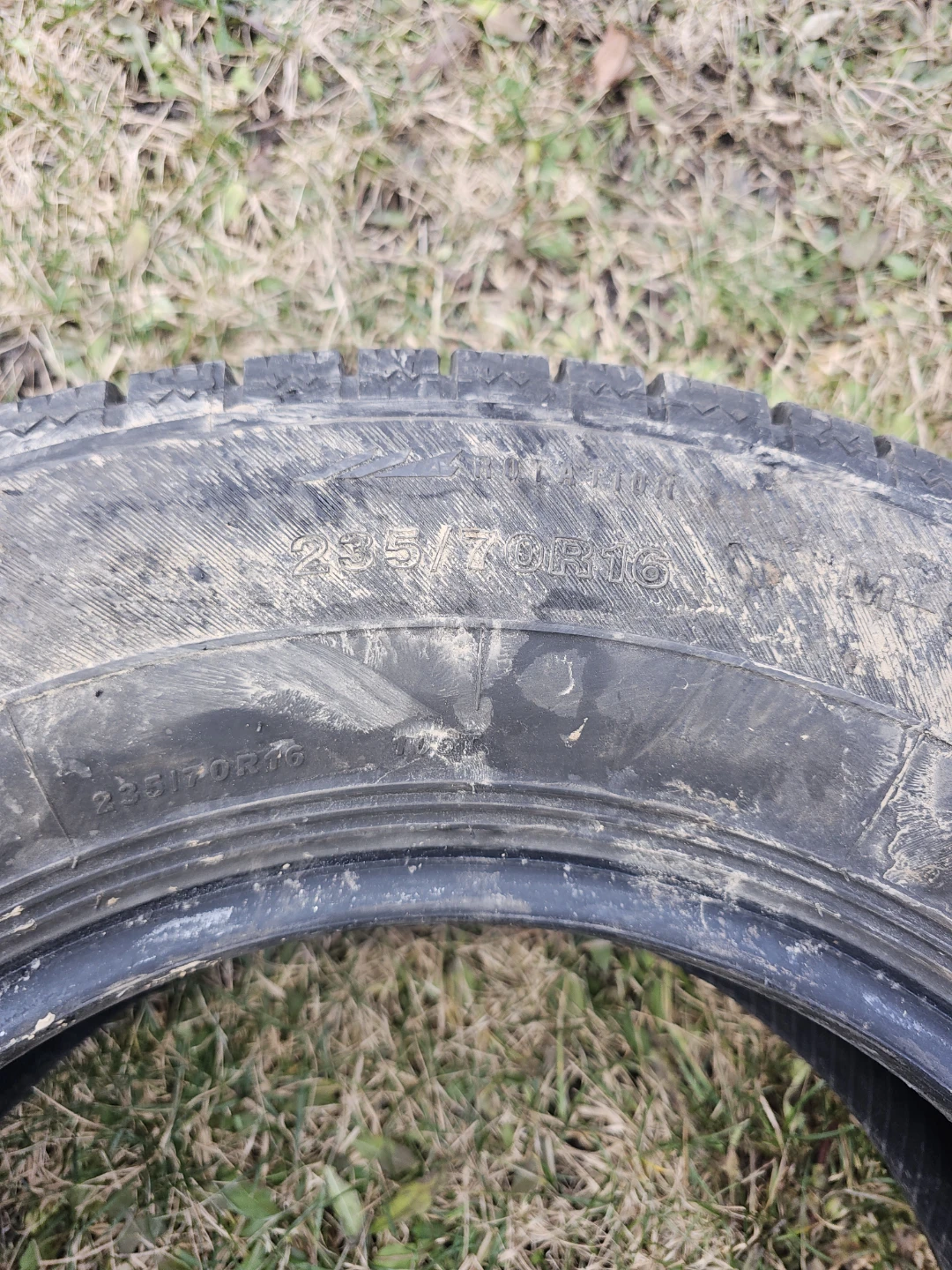 2X235/70/R16 Ironman polar traks winter tires only 2