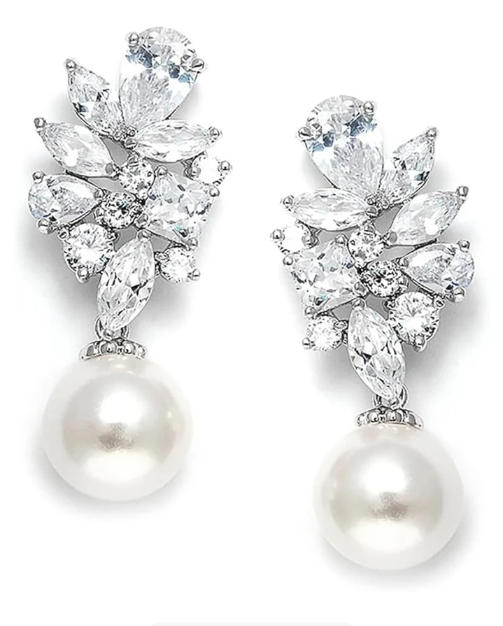 Luxury Elegant Imitation Pearl Dangle