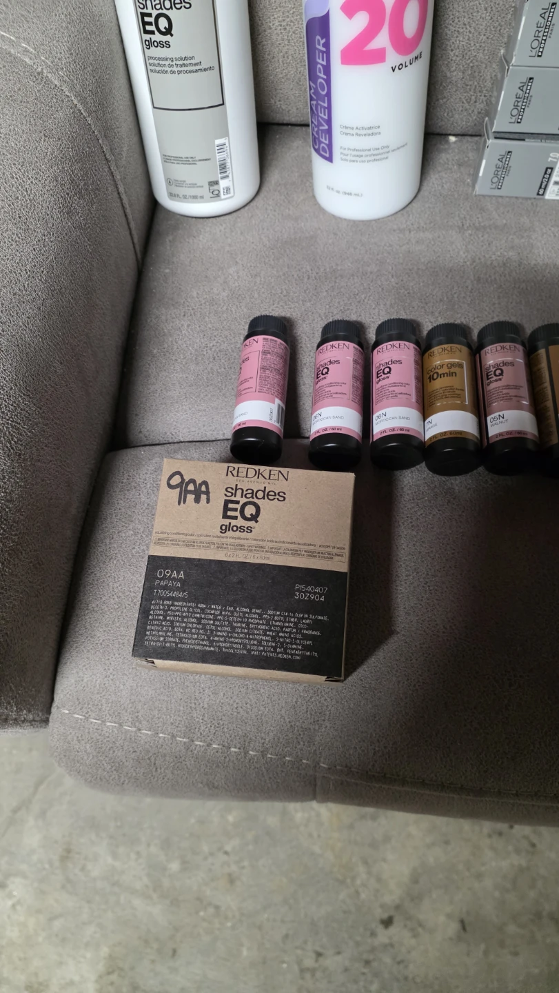 L'Oréal Majirel Hair Color & Redken Shades EQ Hair Color Lot
