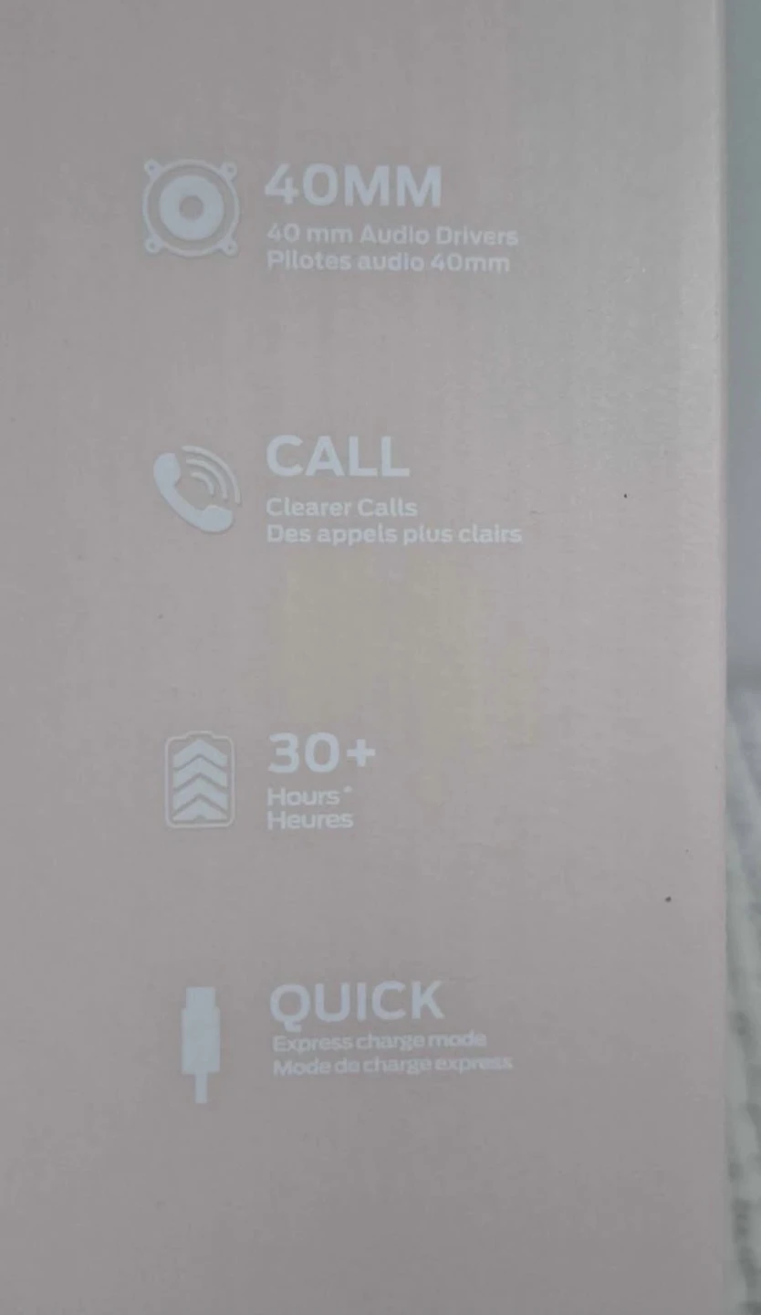 Mission 100 Wireless Over-Ear Headphones - Cream - photo 3