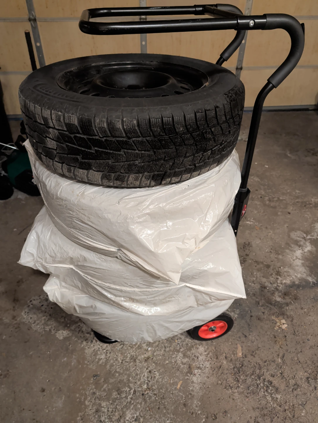 Motomaster Winter Tires on Rims with Tire Dolly - photo 2
