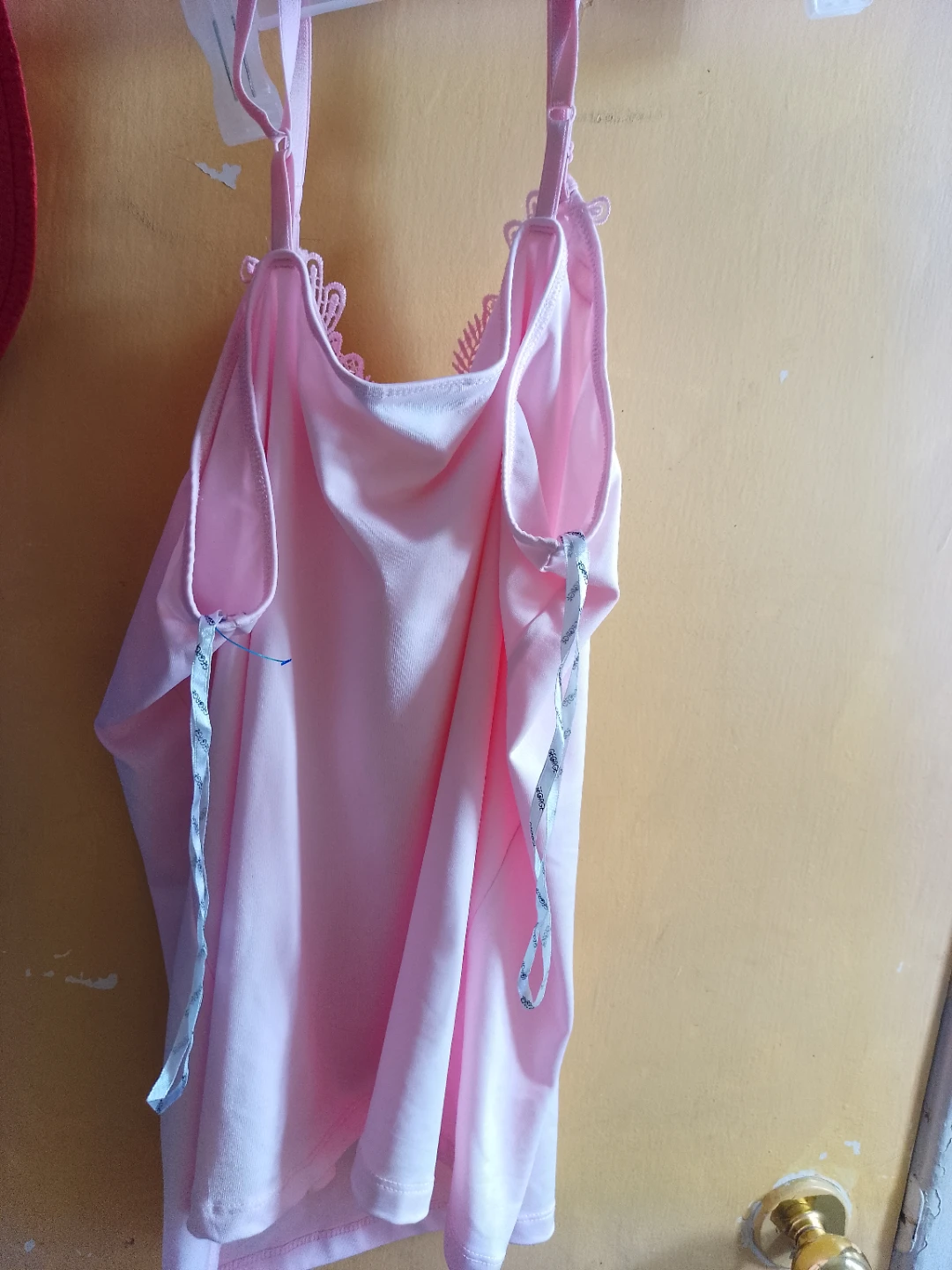 George Plus Pink Lace Trim Camisole - Size 2X - photo 3