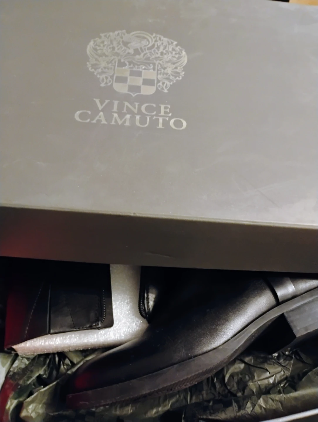 Vince Camuto VC-Farren Black Boots - Size 7.5M - photo 2