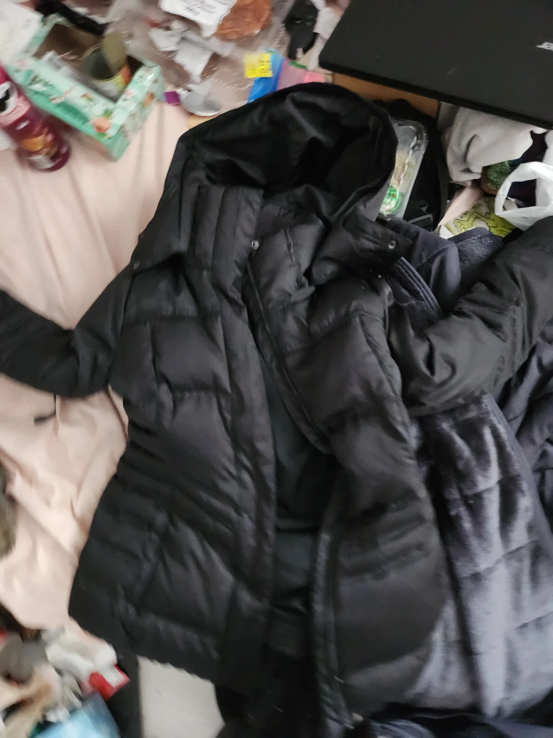 Adidas Black Puffer Jacket - Size M - photo 2