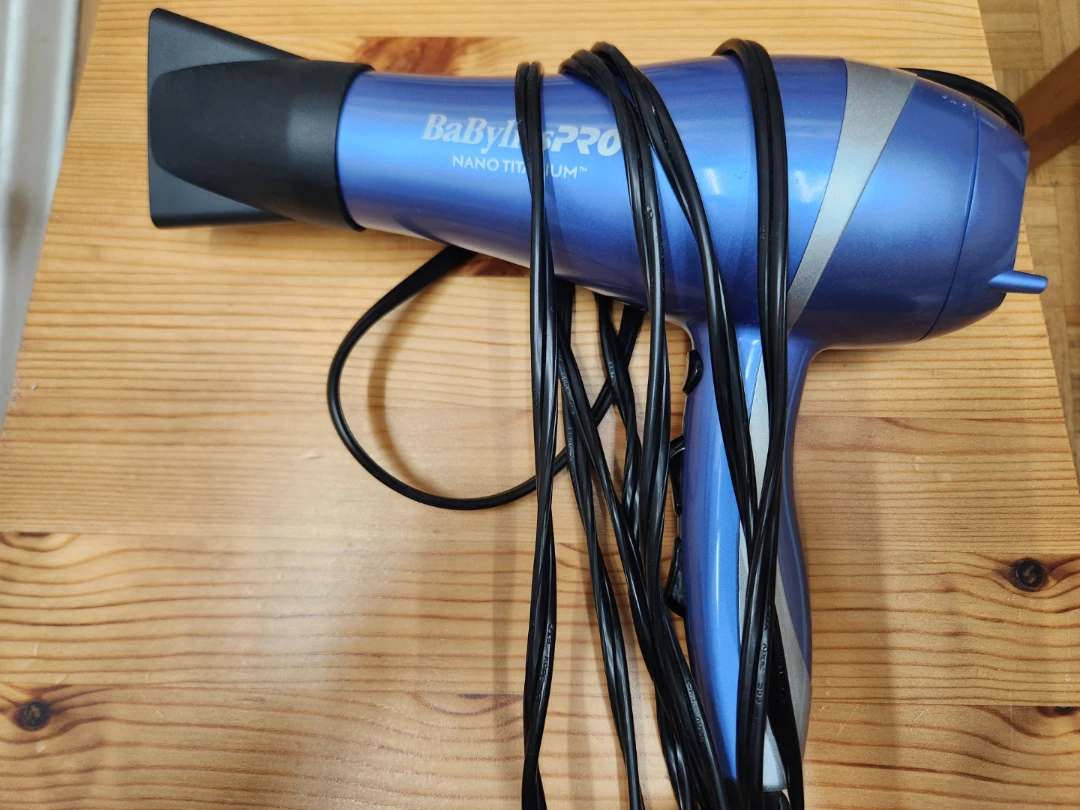 BaBylissPRO Nano Titanium Hair Dryer - Blue