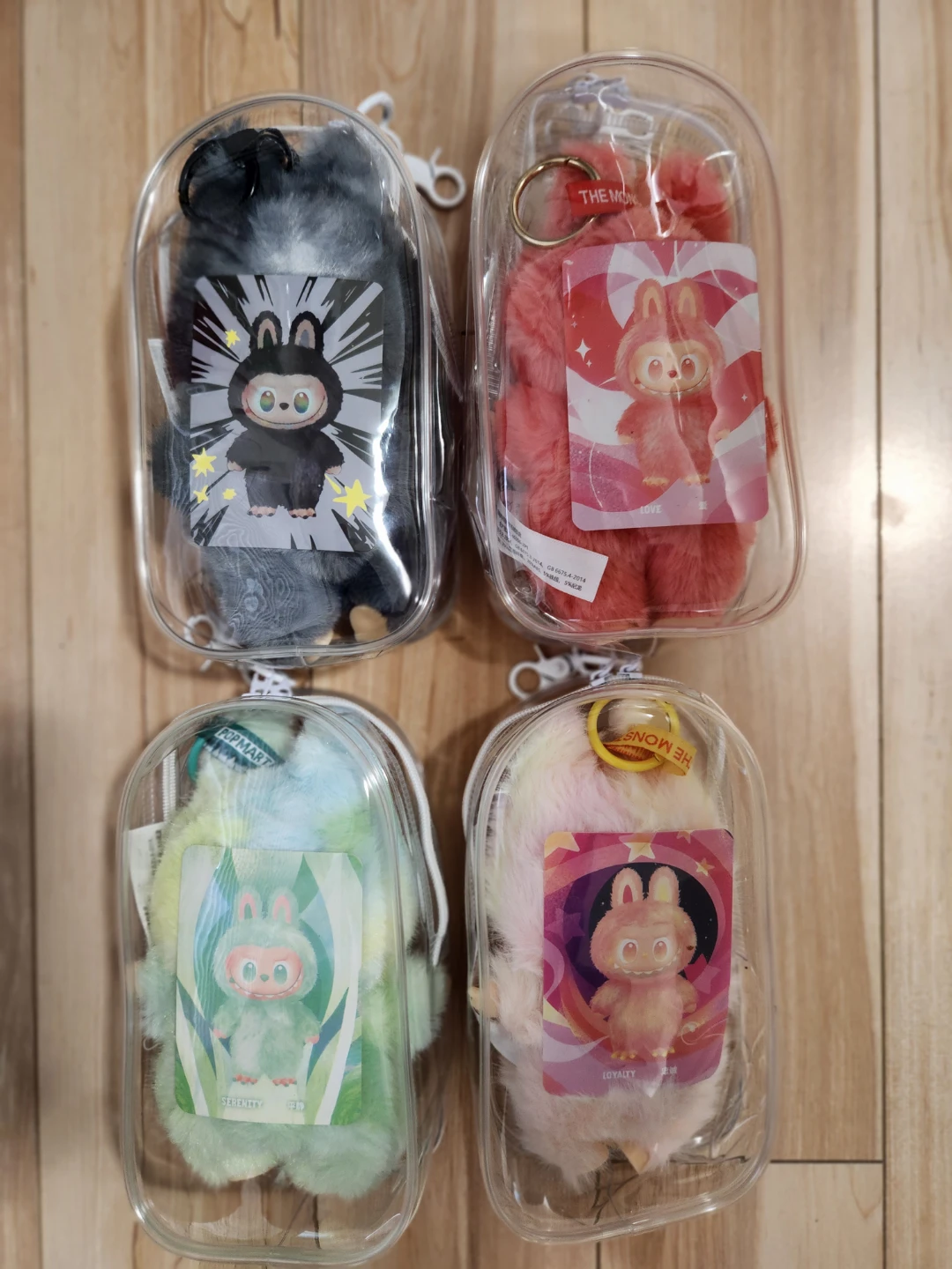 The Monsters Labubu (lafufu) Plush Toy Set - photo 2