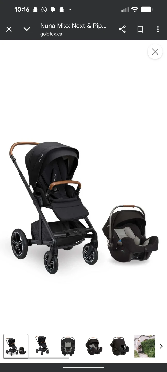 Nuna Mixx Next & Pipa Car Seat