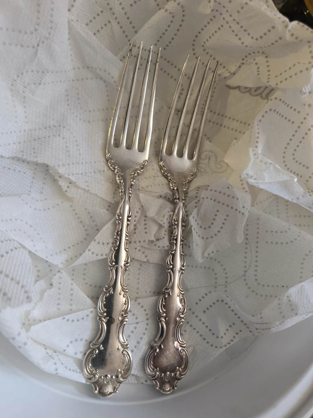 Birks Sterling Silver Forks Signed