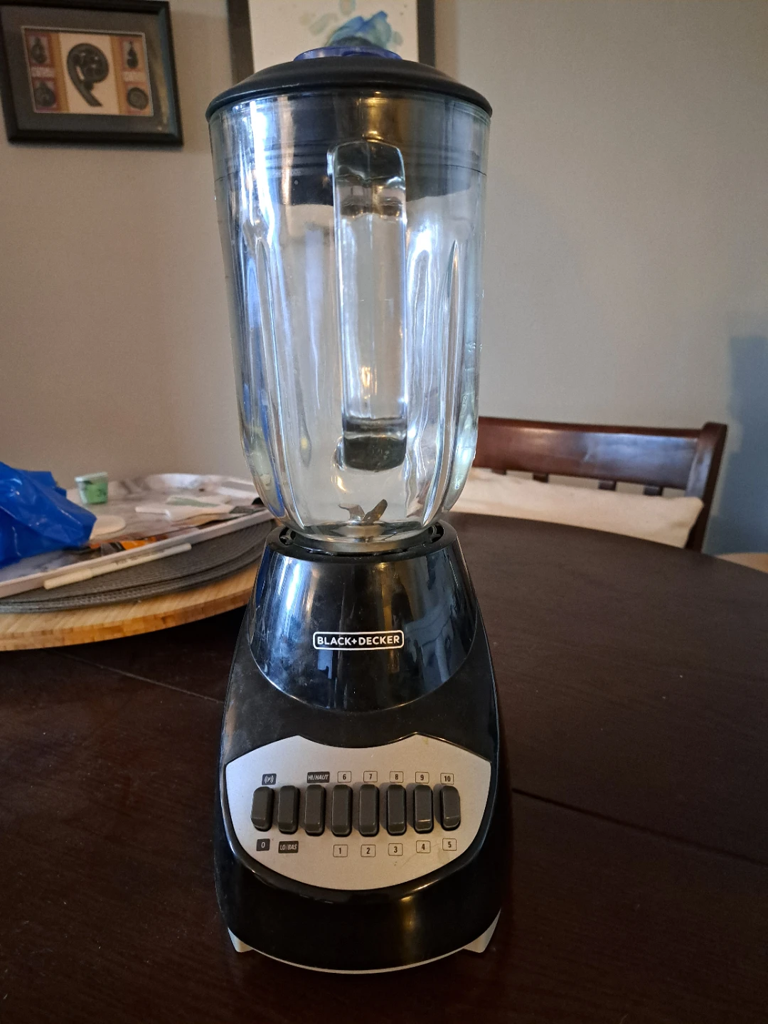 BLACK+DECKER Blender with Glass Jar