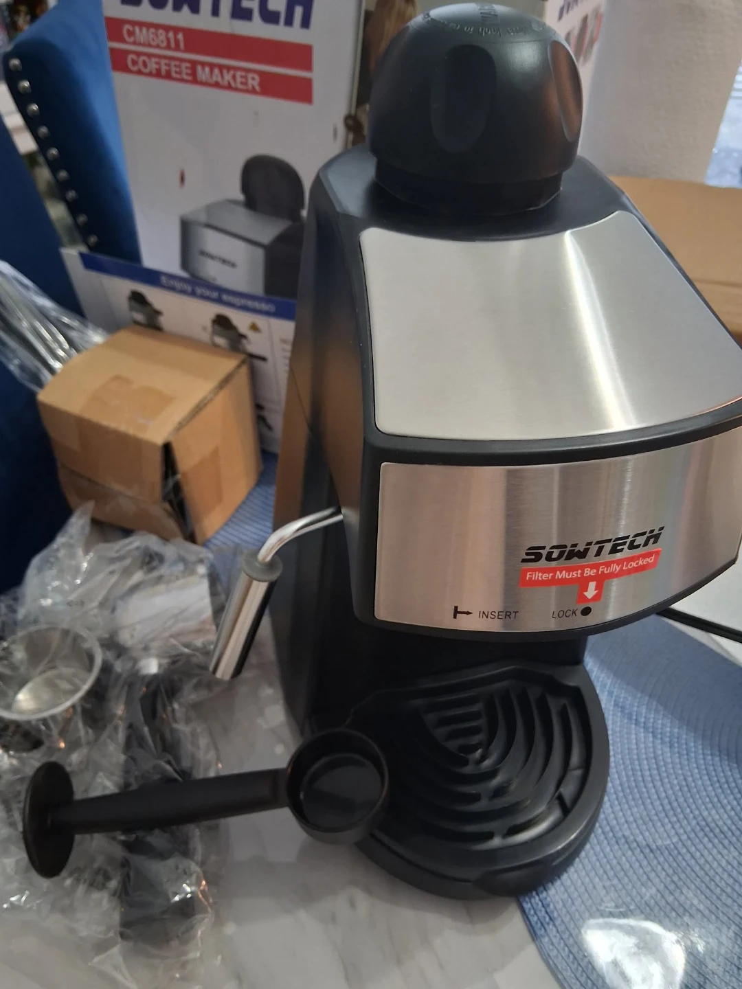 SOWTECH CM6811 Espresso Coffee Maker - New in Box! - photo 3