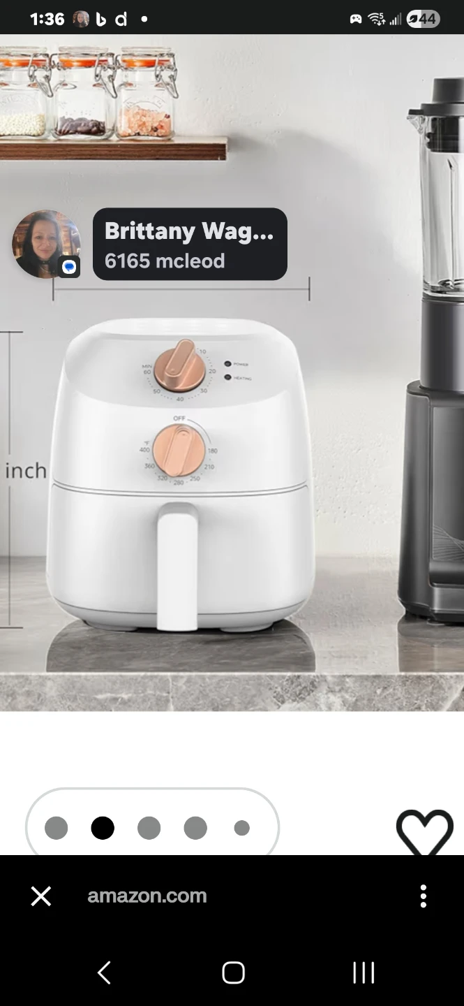Air Fryer - White_Comfee 2.1 Qt Digital