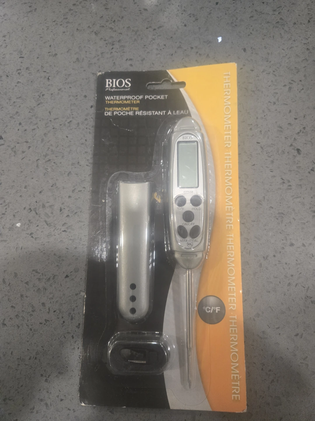New BIOS Professional Waterproof Pocket Thermometer