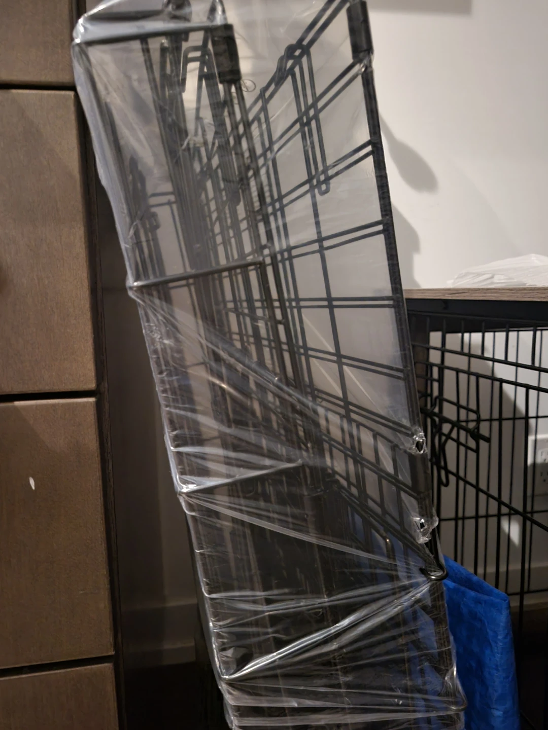 Dog crate foldable, double door, sturdy quality - photo 5
