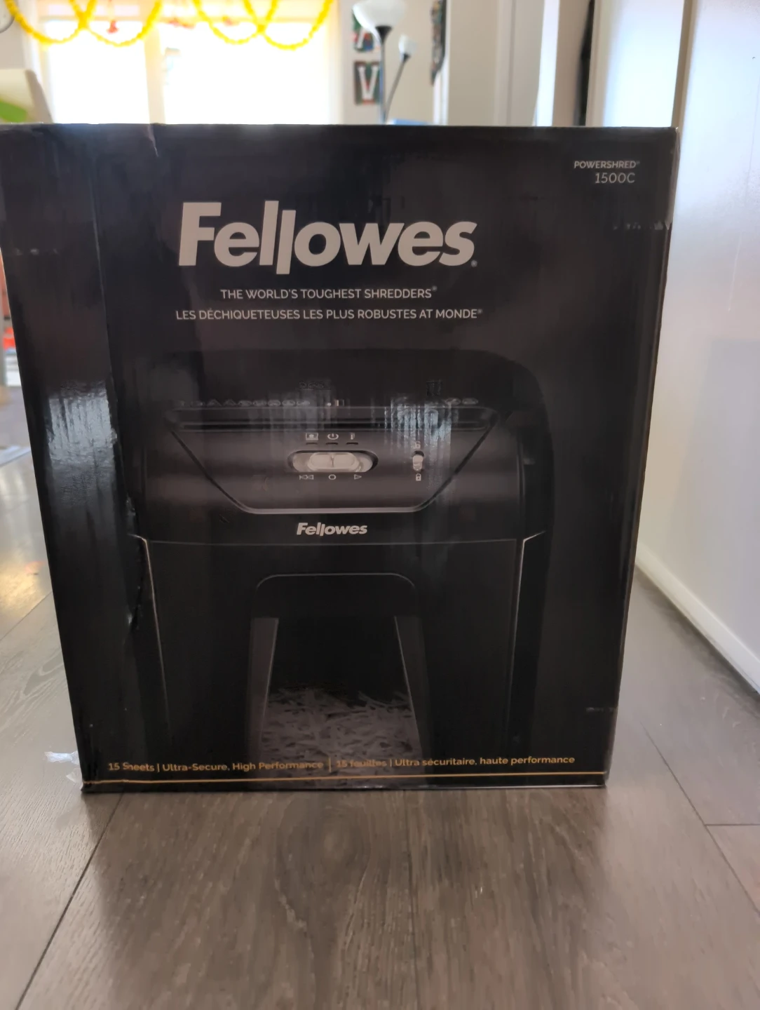 Fellowes 1500C Shredder - brand new, not opened. - photo 3