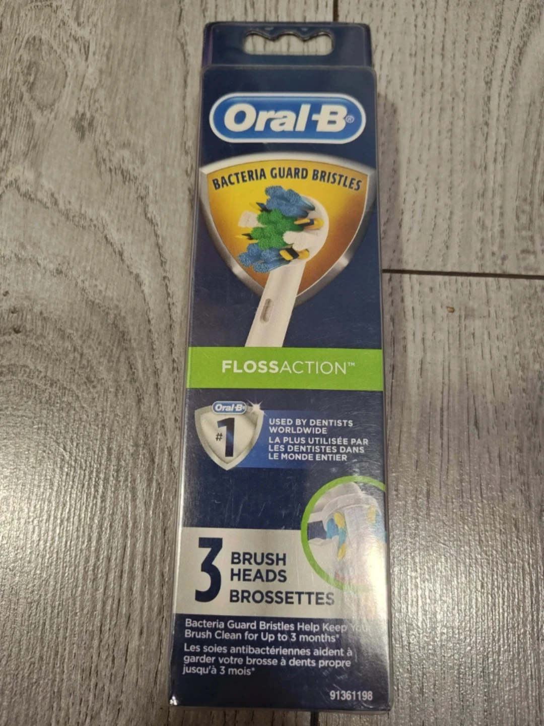 Oral-B FlossAction Brush Heads - 3 Pack