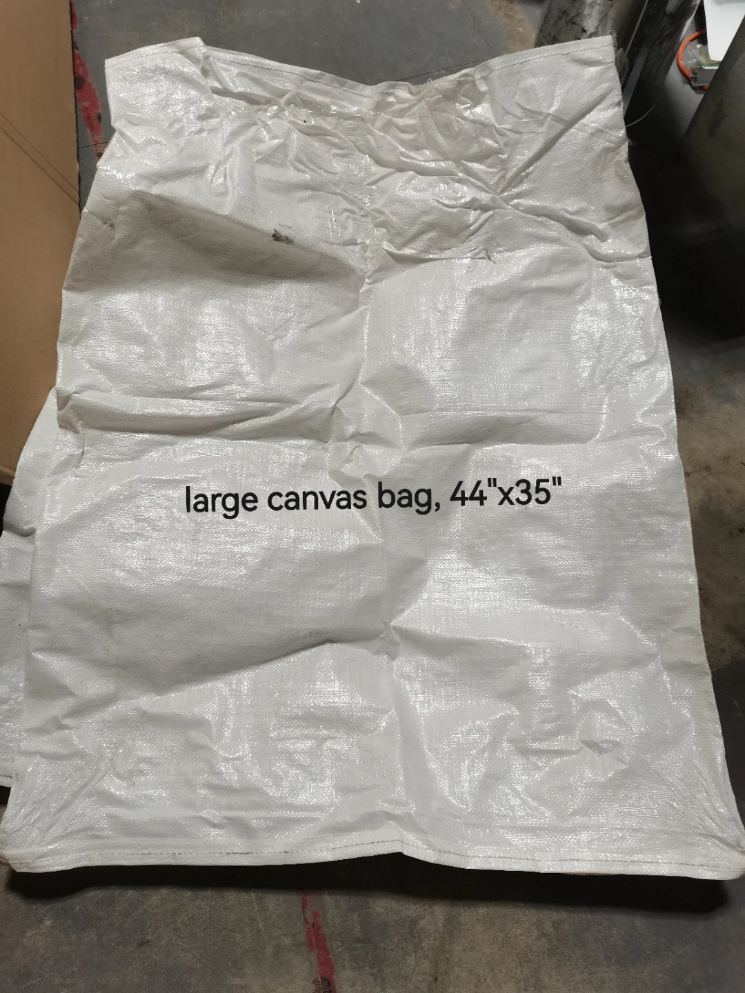 Large Canvas Bag, 44"x35"