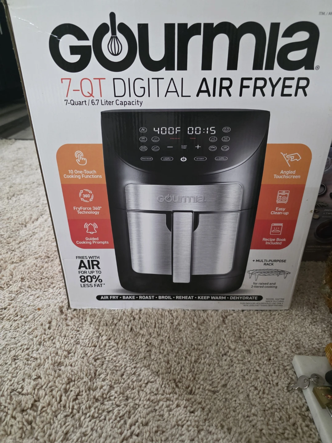 Gourmia 7-QT Digital Air Fryer