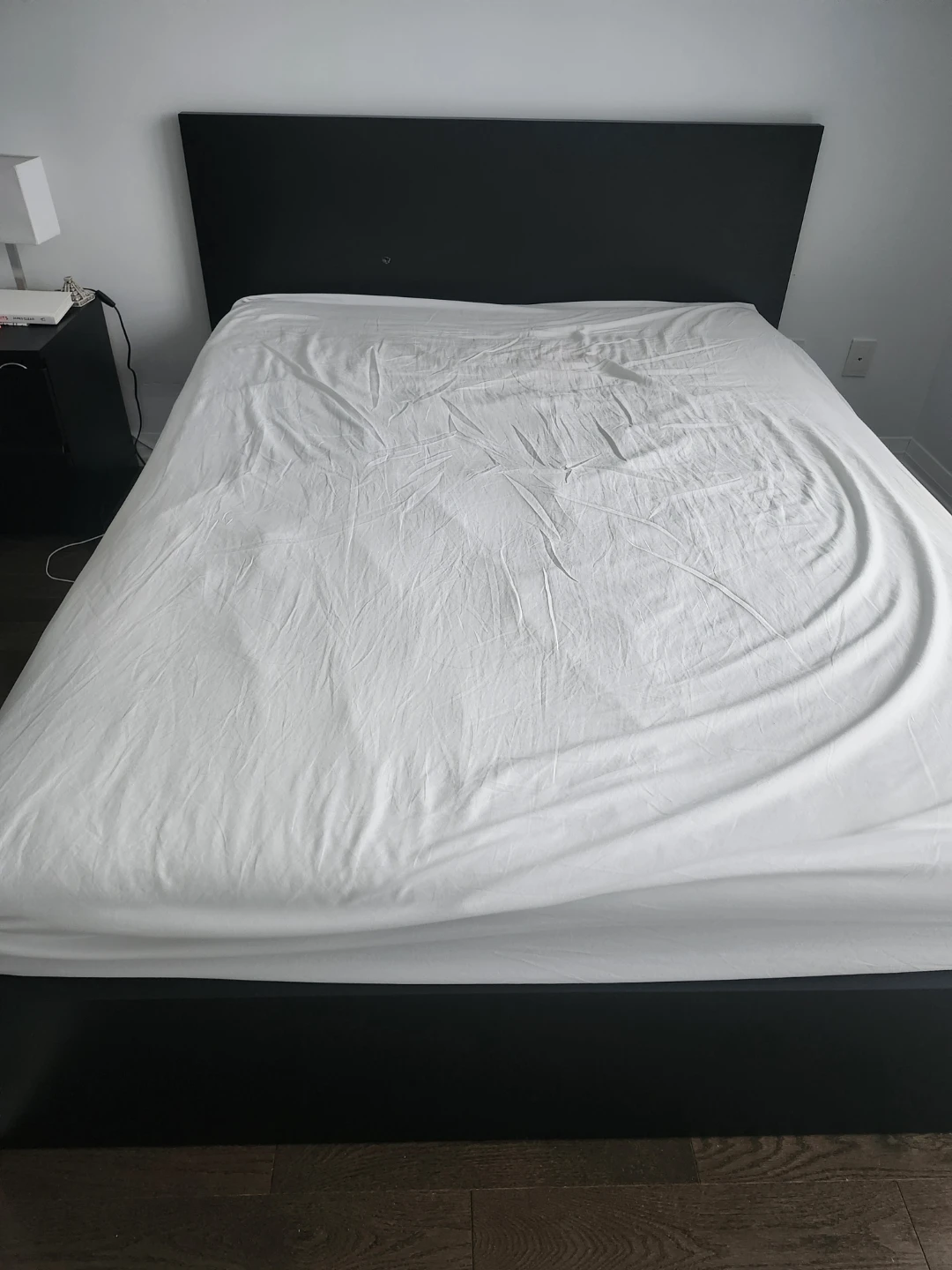 IKEA Malm Black-Brown Queen Bed Frame