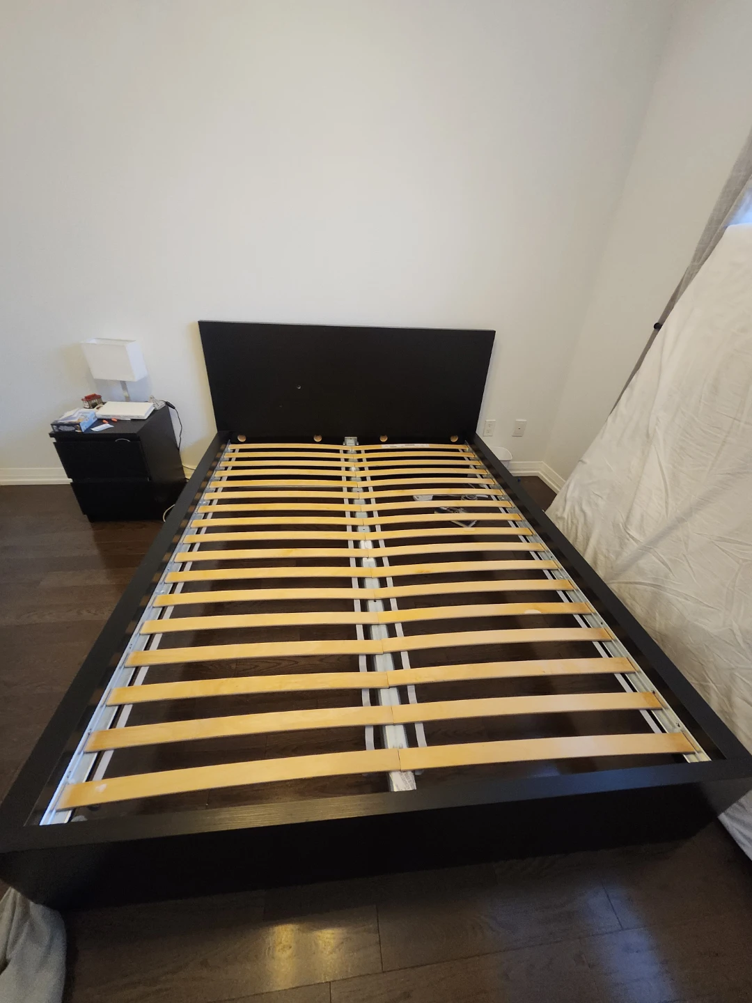 IKEA Malm Black-Brown Queen Bed Frame - photo 3