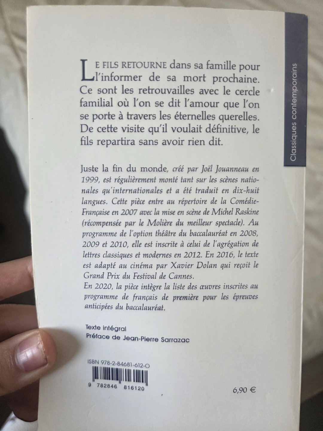 Juste la fin du monde by Jean-Luc Lagarce - photo 2