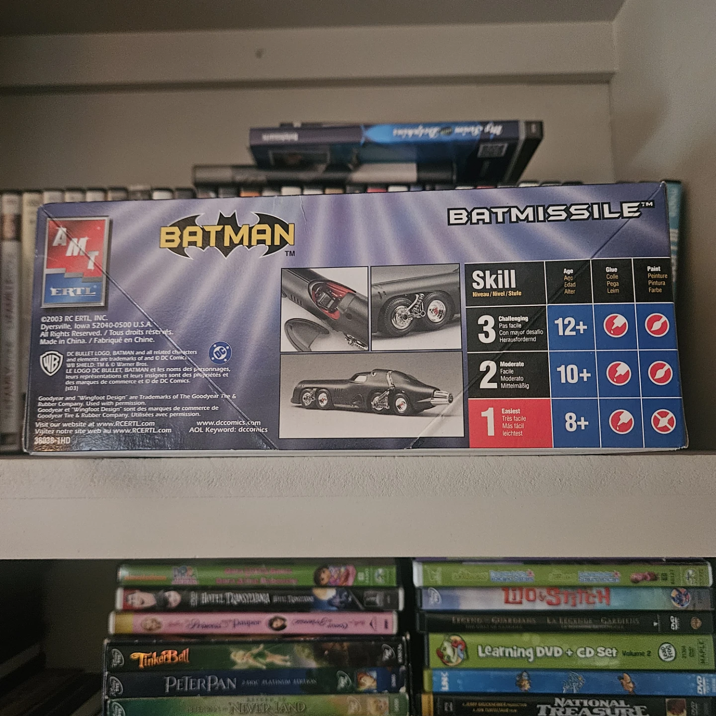 AMT Ertl Batman Batmissile Model Kit - photo 4