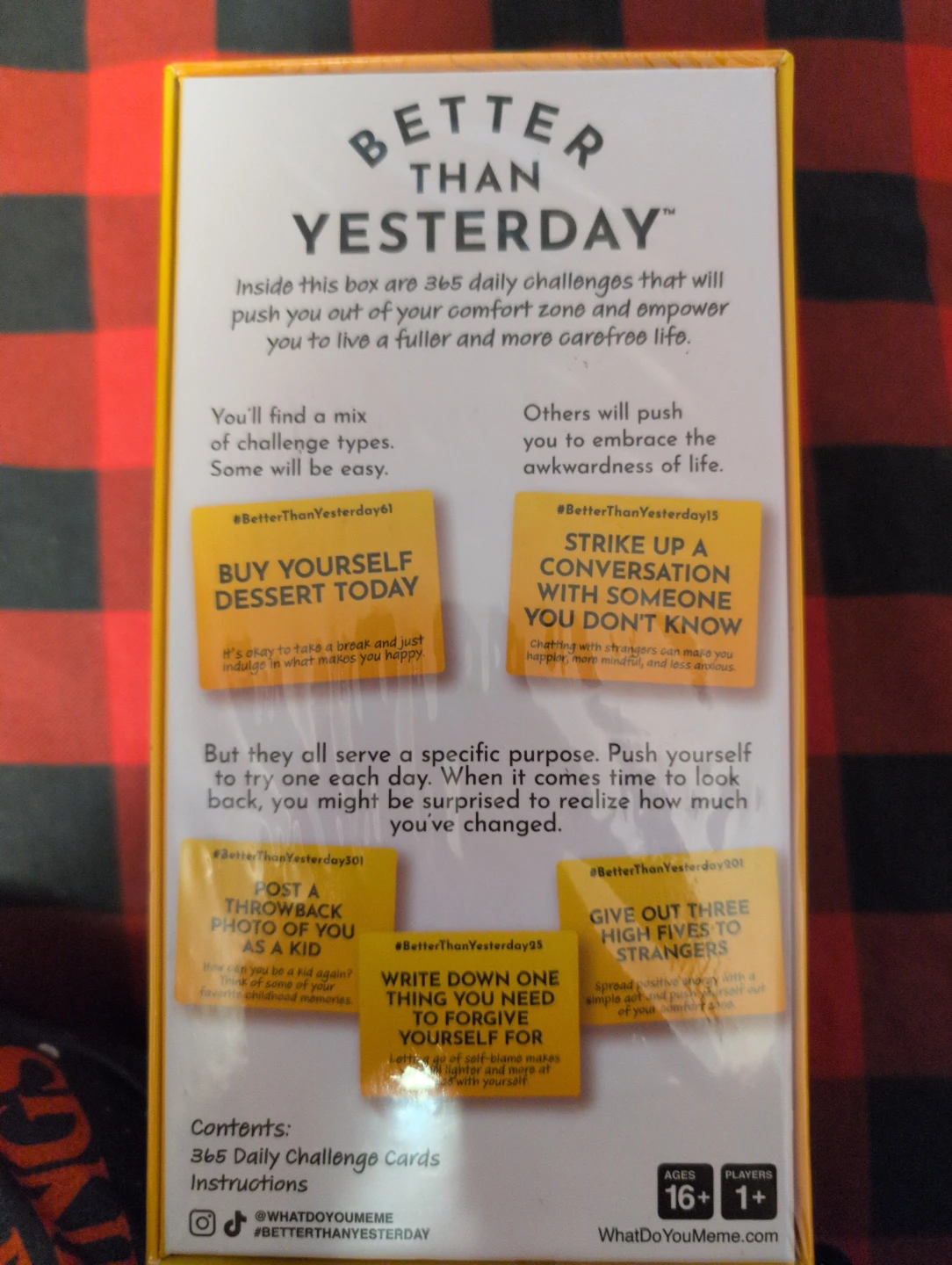Better Than Yesterday - 365 Daily Challenges - photo 2