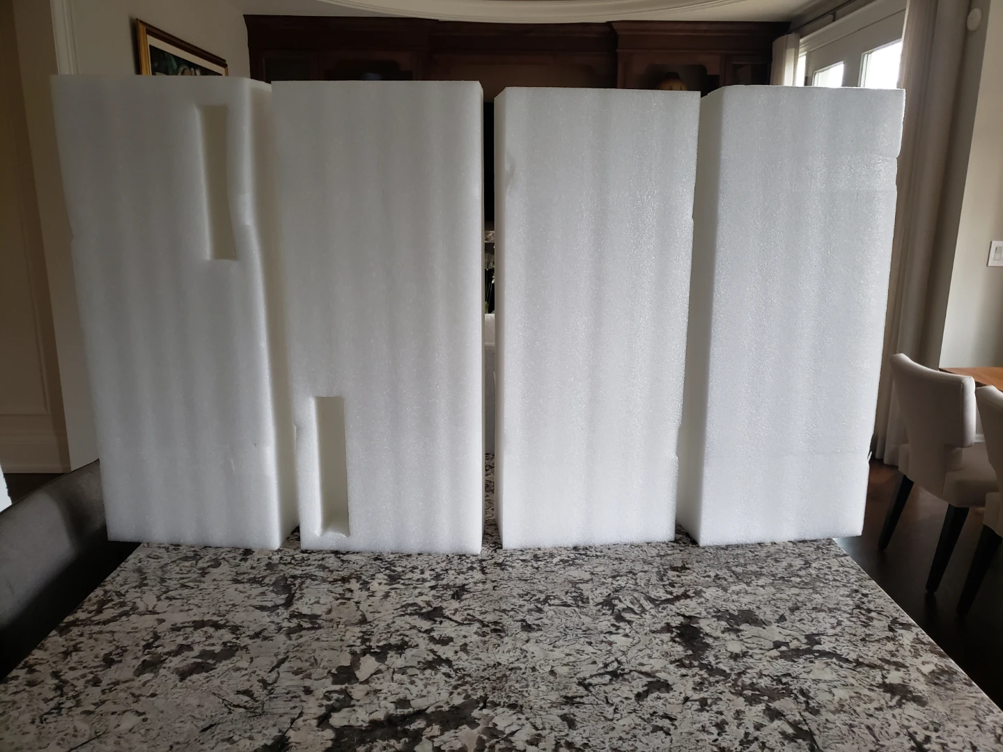 4 Large Pieces of Foam
