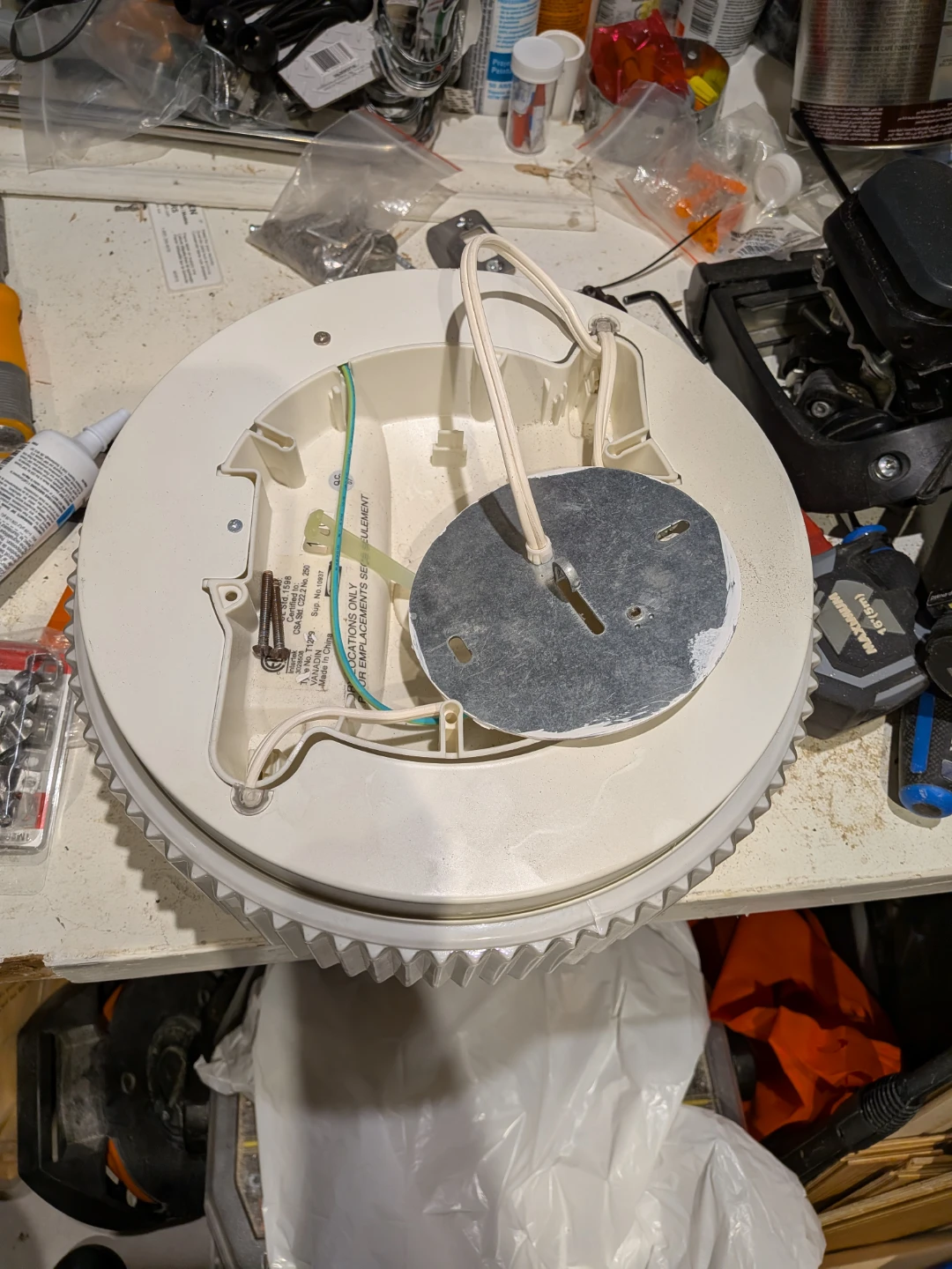 IKEA Flush Mount Ceiling Light Fixtures, 12 inch - photo 2