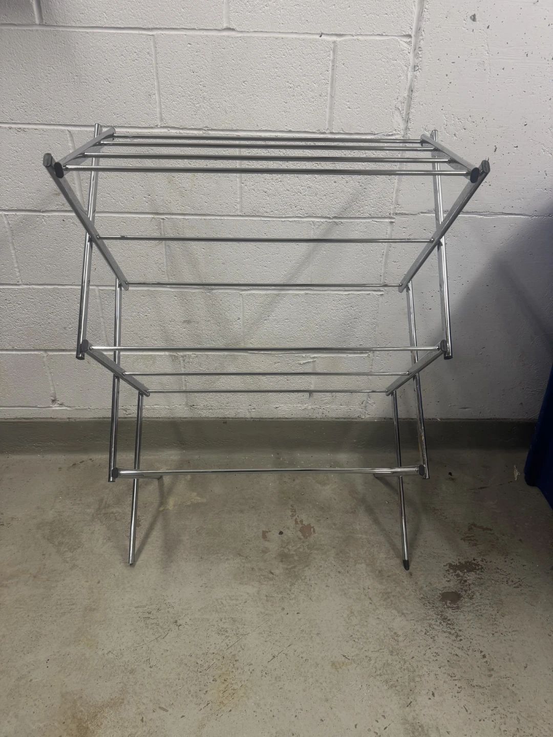 Clothes Drying Rack - Silver