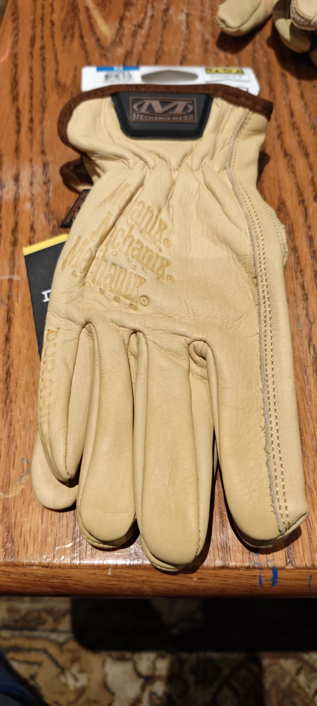Mechanix Wear Leather Work Gloves M size