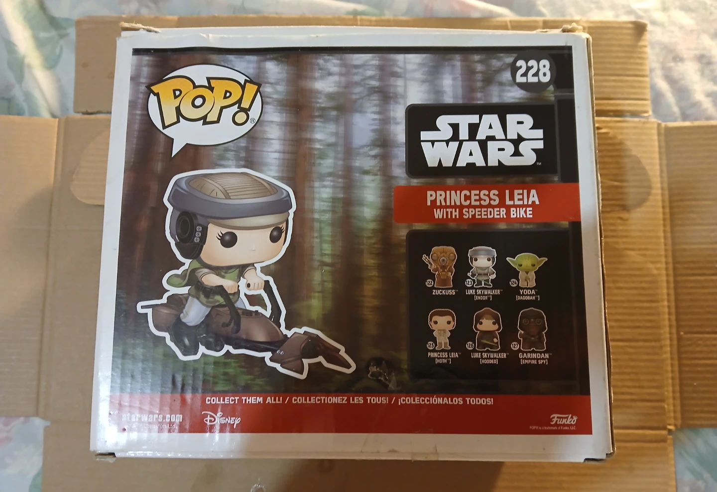 Funko Pop! Star Wars Princess Leia with Speeder Bike #228 - photo 4