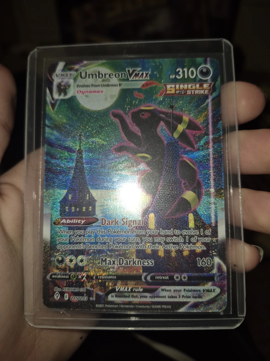 Umbreon VMAX Pokemon Card